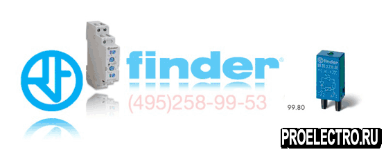 Реле Finder 99.80.0.230.07 Модуль индикации и защиты обмотки