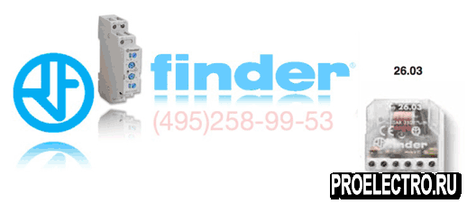 Реле Finder 26.03.8.110.0000 Импульсное реле
