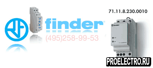Реле Finder 71.11.8.230.0010 PAS Контрольное реле