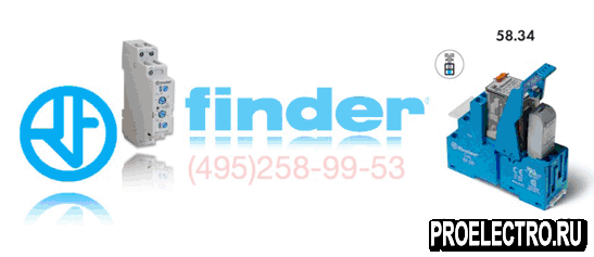 Реле Finder 58.34.9.012.0050 SPA Интерфейсный модуль реле