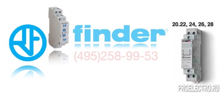 Реле Finder 20.24.8.024.4000 Модульное импульсное реле