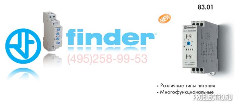 Реле Finder 83.01.0.240.0000 PAS Модульный таймер