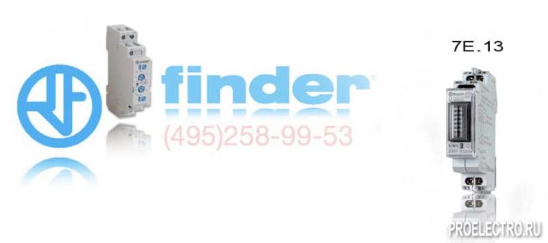 Реле Finder 7Е.13.8.230.0000 PAS Однофазный счетчик