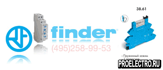 Реле Finder 38.61.0.125.0060 Интерфейсный модуль реле