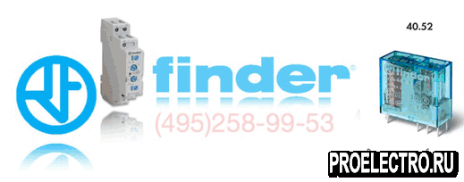 Реле Finder 40.52.7.036.0001 Миниатюрное P C B реле