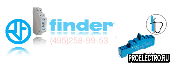 Реле Finder 95.55.3. SPA Розетка для 41 серии
