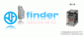 Реле Finder 55.13.8.024.0000 Миниатюрное универсальное реле