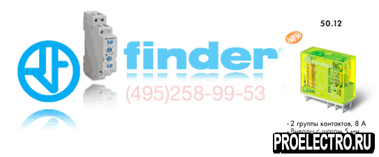 Реле Finder 50.12.9.024.1000 PAS Реле блокировки