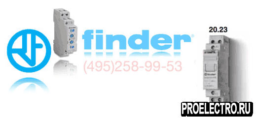 Реле Finder 20.23.9.048.4000 Модульное импульсное реле