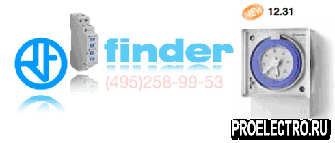 Реле Finder 12.31.8.230.0007 PAS Реле времени