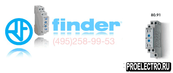 Реле Finder 80.91.0.240.0000 PAS Модульный таймер