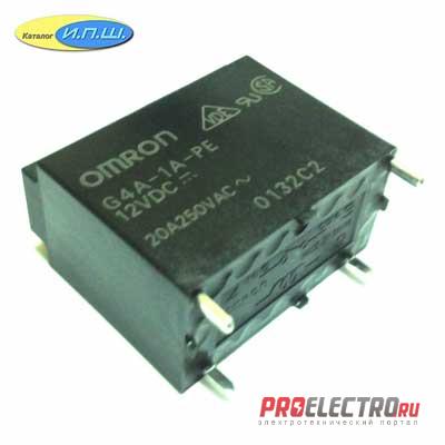 G4A-1A-PE 12VDC - Силовое реле <strong>Omron</strong>