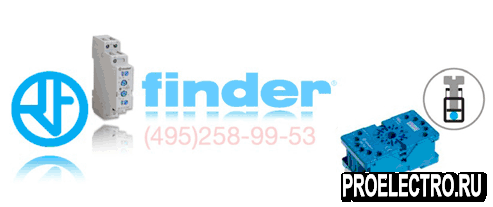 Реле Finder 90.83.3.0 Розетка для реле 60.12 60.13
