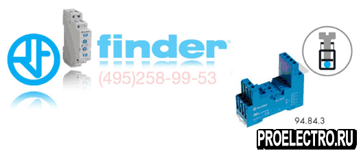 Реле Finder 94.84.3.0 SPA Розетка для 55 серии