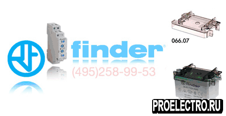 Реле Finder 066.07 Адаптер для 35 мм рейки