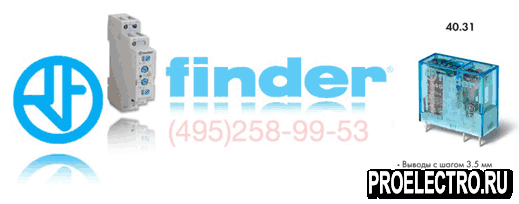 Реле Finder 40.31.8.048.5000 PAC Миниатюрное P C B реле