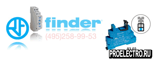 Реле Finder 93.02.0.024 Розетка для реле 34 и 38