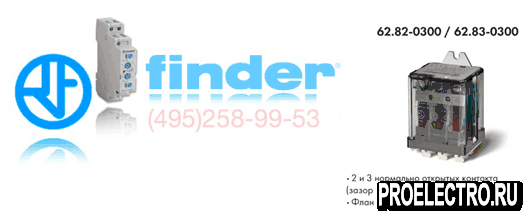 Реле Finder 62.83.8.024.0300 PAS Силовое реле