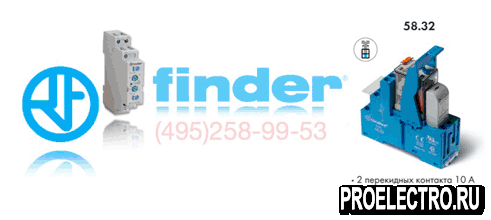 Реле Finder 58.32.8.110.0060 SMA Интерфейсный модуль реле