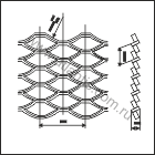Лист просечно-вытяжной 406; 408; 410; 506; 508; 510