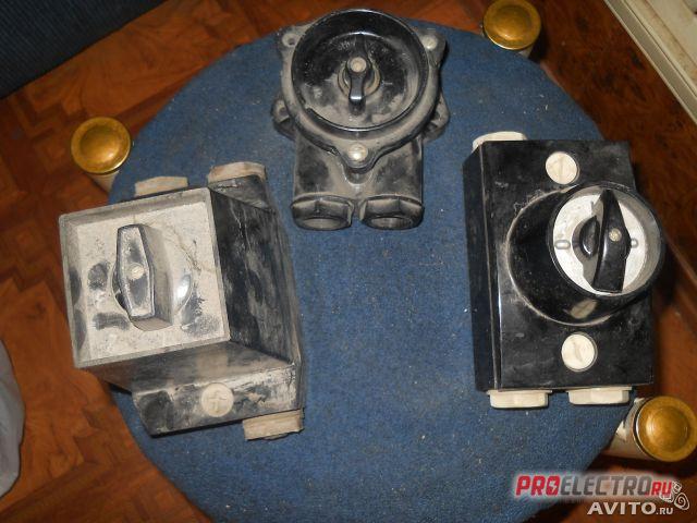 Пакетные выключатели