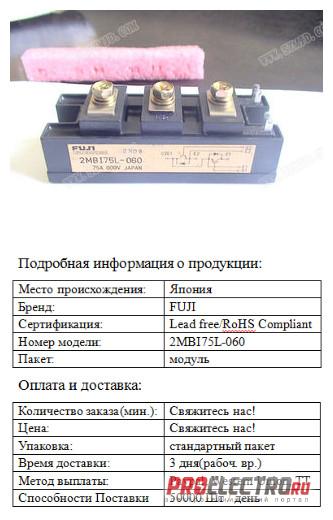 IGBT Power Module 2MBI75L-060