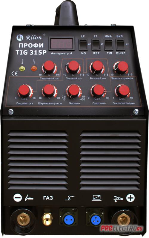 Сварочный инвертор ПРОФИ TIG 315P аргонодуговой сварки