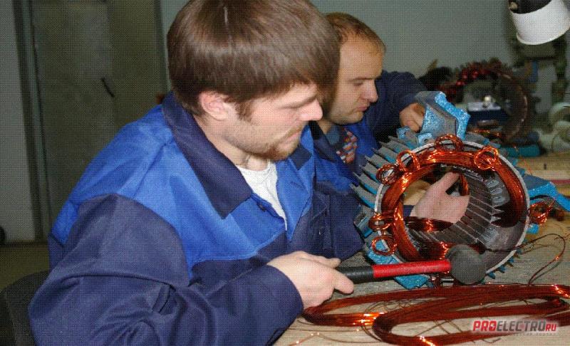 Обмотчик электрических машин