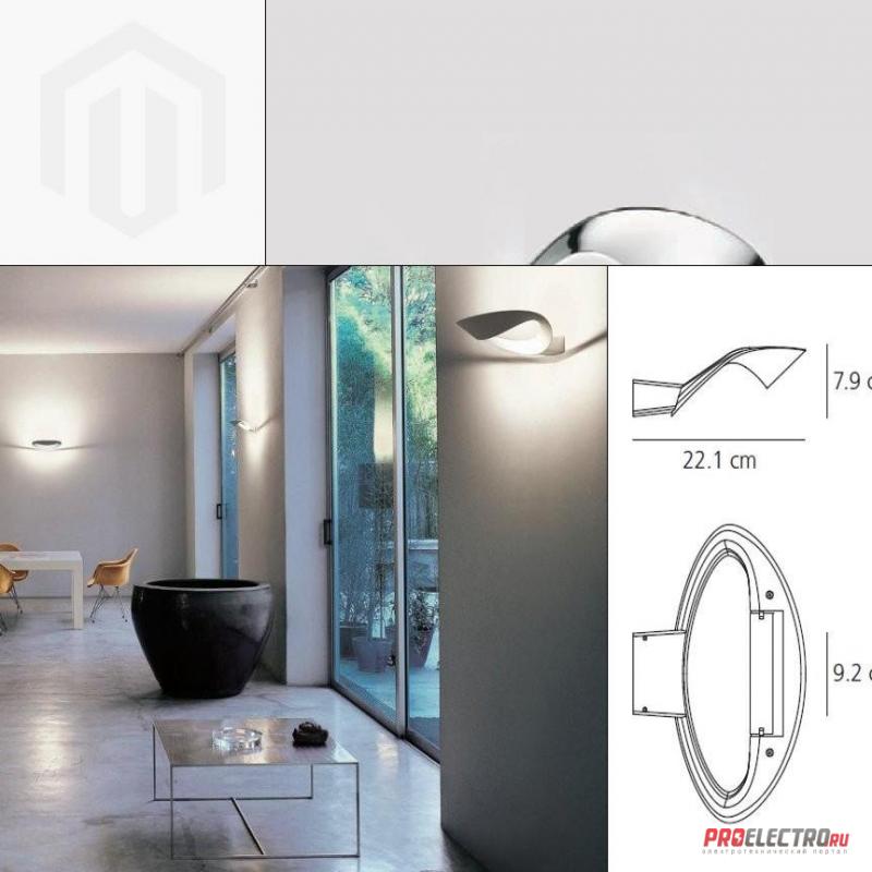Светильник Mesmeri LED wall sconce Artemide, LED 1x27W