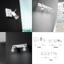 Linea Light New SPOTTY Wall Light светильник, GU10 1x 40W Halo + G9 3x60W Halo