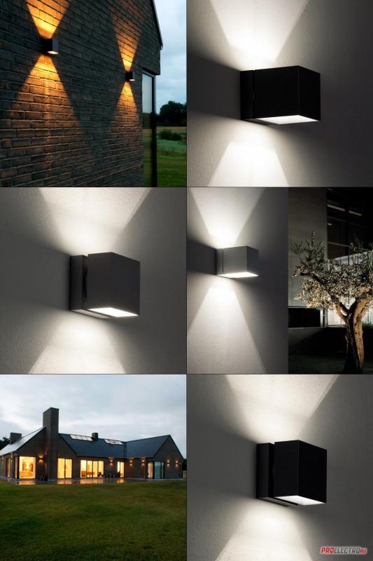 Studio Italia Design Copenhagen Outdoor Wall Sconce светильник, LED 2x4,3W
