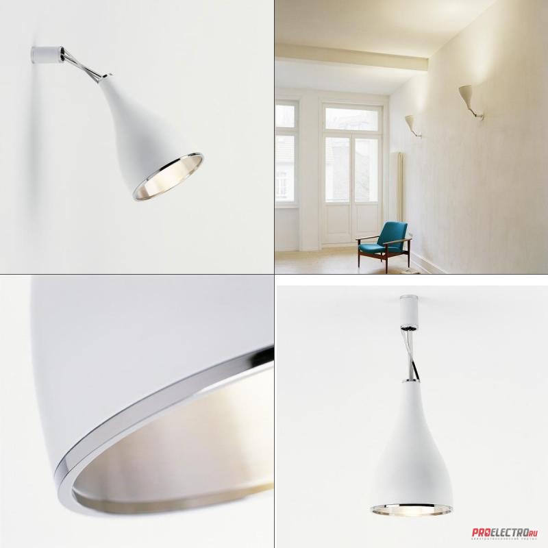 Светильник One Eighty Wall-/Ceiling light OPEN BOX SALE WHITE Serien Lighting, Depends on lamp s