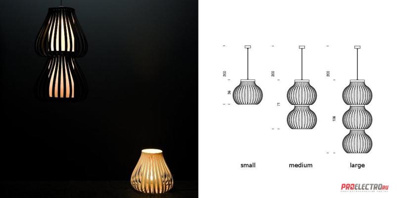 Metalarte Bailaora T pendant lamp светильник, 1x100W Medium base incandescent