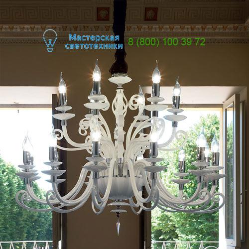 ALICANTE WHITE L12+6  Euroluce lampadari, Люстра