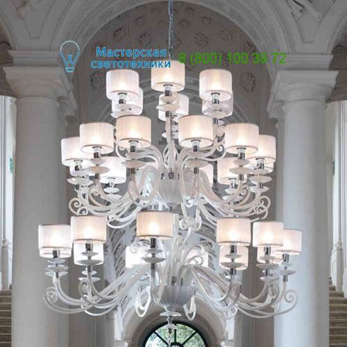 ALICANTE WHITE shade L12+12+6 Euroluce lampadari , Люстра