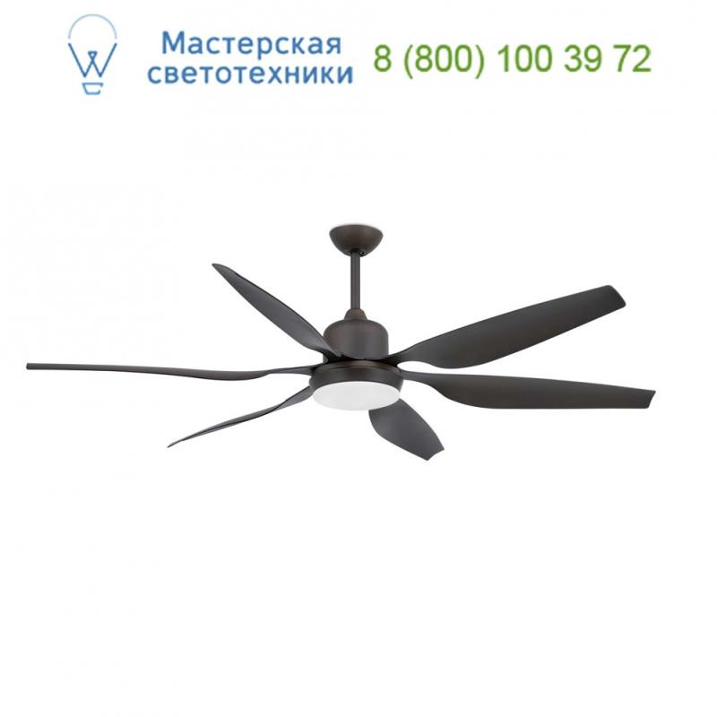Faro 33466 TILOS Brown ceiling fan, люстра-вентилятор