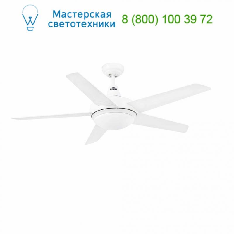 OVNI White ceiling fan 33135 Faro, люстра-вентилятор