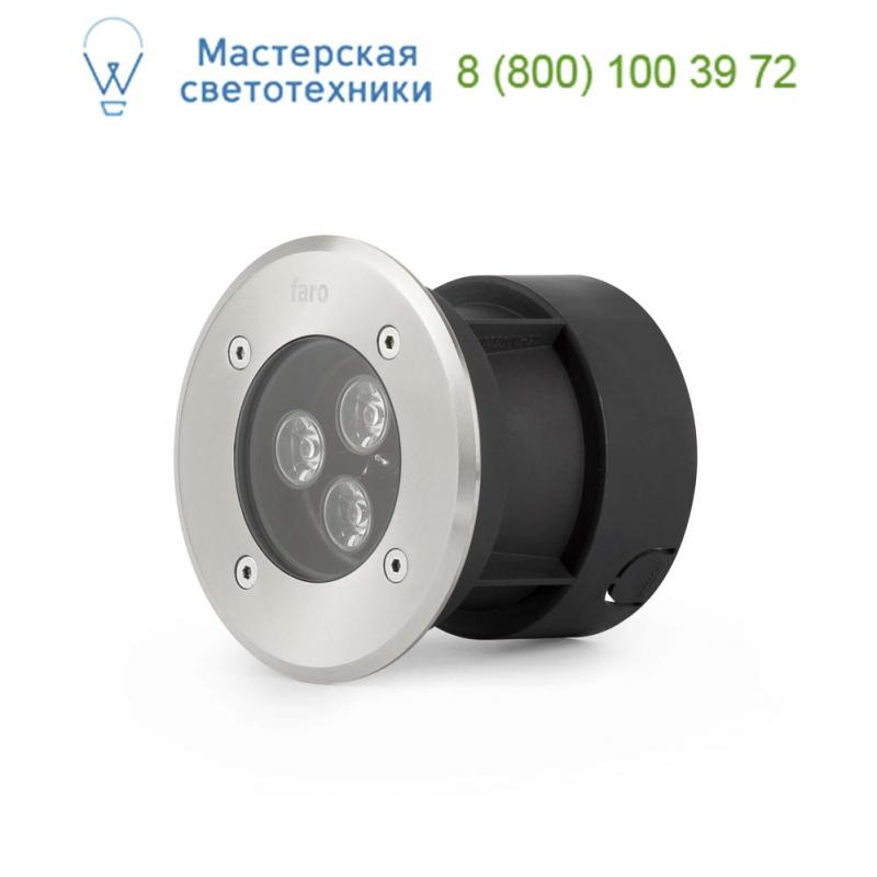 70596 LED-19 Matt nickel recessed lamp 3000K Faro, точечный светильник
