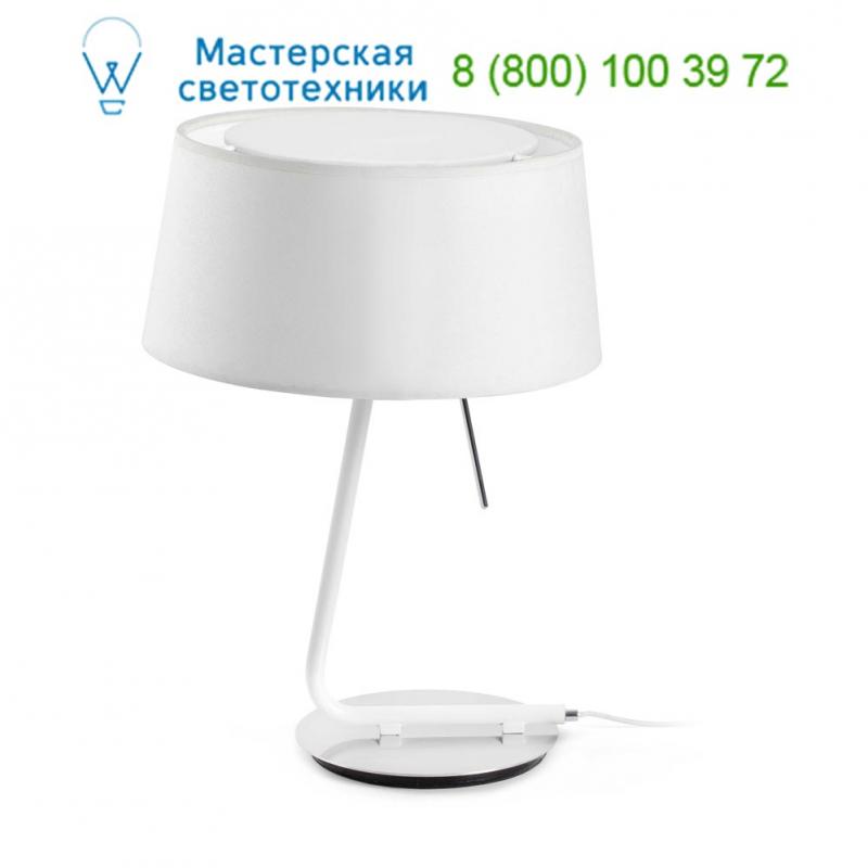 29942 HOTEL White table lamp Faro, светильник