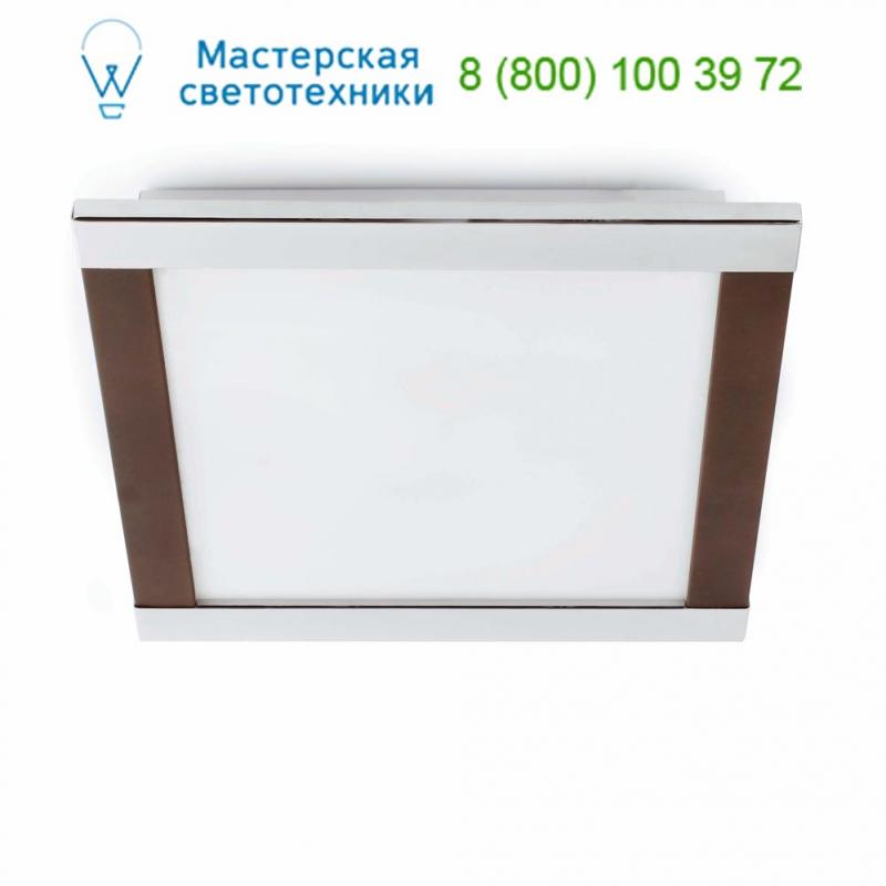 Faro AZOR-2 Brown and chrome ceiling lamp 3L 03014, потолочный светильник