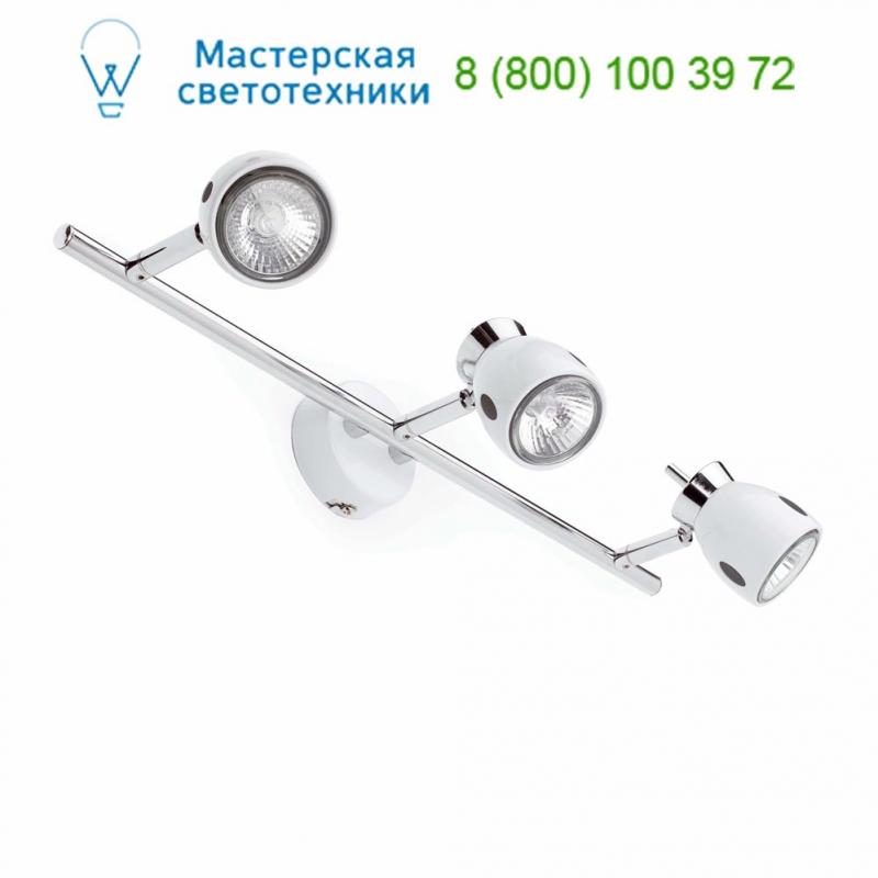 40882 MIKA White wall lamp 3L Faro, спот