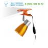 Faro 51965 ALADINO LED Orange office table clip lamp, светильник