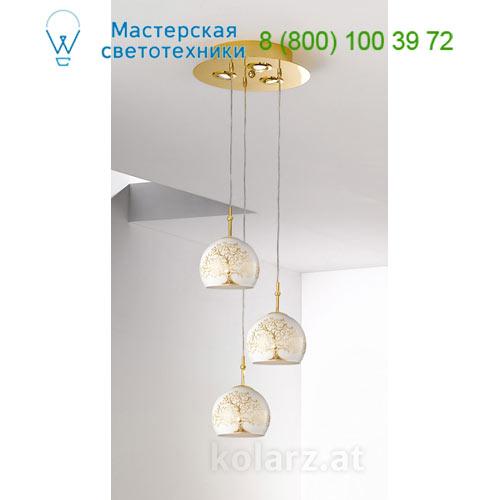 Luna Kolarz 0392.33+3.3.Al.Go, подвесной светильник