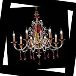 RUBINO ALICANTE Euroluce Lampadari Rubino Alicante L8, Люстра Euroluce Rubino Alicante L8