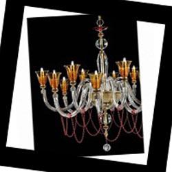 Euroluce Lampadari CLAIRE Claire L6+6 Amber, Люстра Euroluce Claire L6+6 Amber