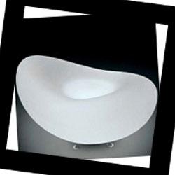 IDL 9012/1L satin white Fagiolo, Лампа настольная