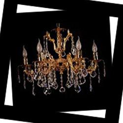 V 2118/6 OR Leaf crystal GRANADA Brizzi, Люстра