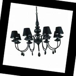 Blanche Blanche SP8 Nero Ideal Lux, Люстра
