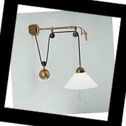 A89-25opb Berliner Messinglampen A89, Бра