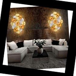 Habitat Habi 261 amber Glass&Glass, Бра